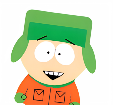 Kyle Broflovski smiling